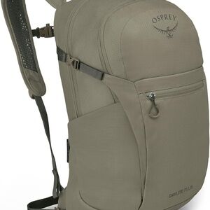 EUC OSPREY COMMUTER BACKPACK IN TAN CONCRETE